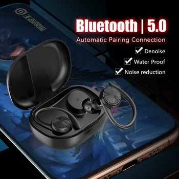 2022 Novo TWS Slušalke Bluetooth Brezžične Čepkov Stereo z Mikrofonom Klic Šport šumov, Slušalke za iPhone Xiaomi