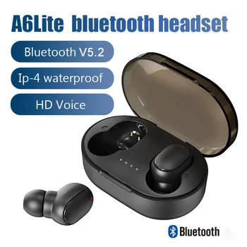Original A6S TWS Slušalke Brezžične Slušalke Bluetooth Slušalke Šport Stereo Fone Bluetooth Čepkov za Xiaomi Huawei iPhone