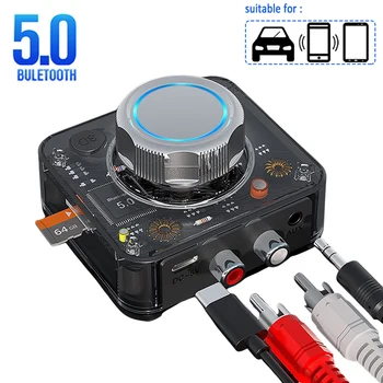 3D Stereo Bluetooth 5.0 Sprejemnik Brezžični Adapter RCA 3.5 3.5 mm AUX Priključek TF Kartice Za Avto Avdio Oddajnik Komplet Zvočnikov Ojačevalec