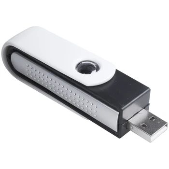 EAS-USB ionske Kisika Bar Freshener Zraka Čistilec ionizer Za Prenosnik Črna+Bela