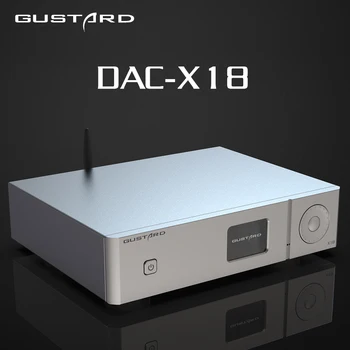GUSTARD X18 MQA z DAC ES9038 PRO čip XU216 Procesor, Bluetooth 5.0 Hi-fi Audio Dekoder PCM768 DSD512 LDAC HD