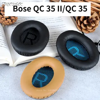 Nadomestne Blazinice za Ušesa Glavo Blazine za Bose QC 35 II/QC 35 Slušalke Slušalke Usnje Rokav Slušalke Earmuff