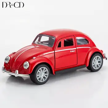 1:32 VW Hrošč Klasičen Avto Simulacije Diecast Kovinski Klasičnih Avtomobilov Model Mini Zlitine Avto Igrače Za Fante Darilo Zbirka