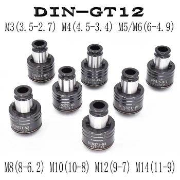 GT12 19 mm DIN standard M2-M14 Nastavite Prisluškovanje vpenjalne puše, Vpenjalne Pnevmatski Prisluškovanje Pralni Vpenjalne Z Zaščito pred Preobremenitvijo