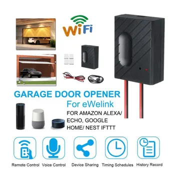 WiFi Smart Garažna Vrata za odpiranje APLIKACIJE Krmilnik Telefonov upravljalnik Daljinski upravljalnik Kanal Garaže Vrata za Amazon Alexa