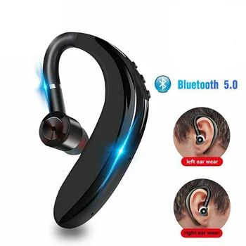 Bluetooth 5.0 Brezžične Slušalke z Mikrofonom za Vse Pametne telefone, Hands-free Dolgo Pripravljenosti Šport V Uho HD Stereo Slušalke