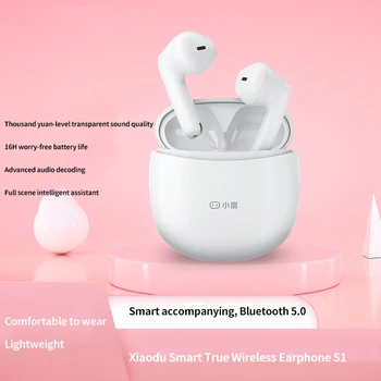 Xiaodu Du Smart Brsti TWS Čepkov Brezžične Bluetooth Slušalke, Podpira Glasovno Beležko 16H Baterije IPX4 Za Telefon Xiaomi