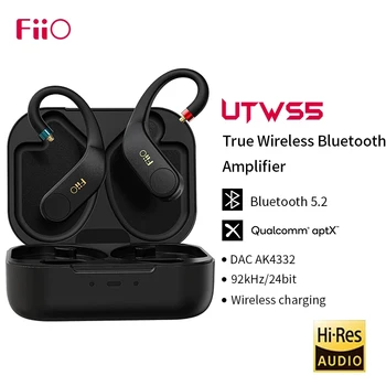 FiiO vodilnih utws5 V2.0 pravi brezžični TWM Bluetooth 5.2 slušalka z DAC aptx prilagodljivi lossless MMCX slušalke plug s Polnjenjem polje