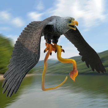 Simulirani Orel Model Plastičnih Simulacije Živali, Ptic, Igrače Zlati Gosi Plešast Umetno Okraski Rekviziti Scene Dekoracijo Otroci Igrače