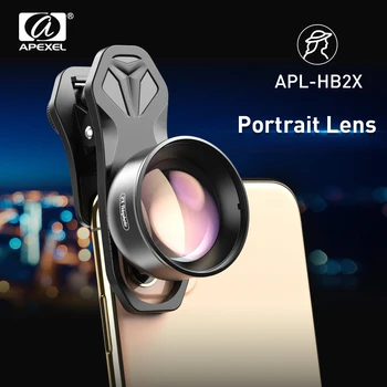 APEXEL HD 2x Telefoto Portret Objektiv Profesionalni Mobilni Telefon, Fotoaparat Telefoto Objektiv za iPhone, Samsung Android Pametni telefon HB-2X