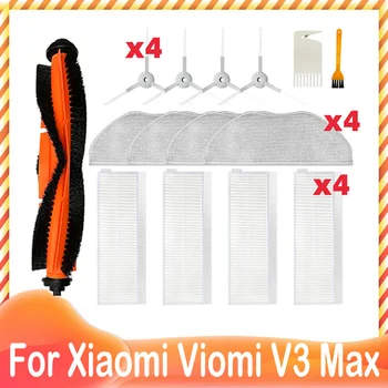 Za Xiaomi Viomi V3 Max Robot Vacuum Glavni Strani Krtačo Kritje Hepa Filter Mop Krpo Obrišite PROTI-RVCLM27B Rezervni Del Dodatki za Vgradnjo