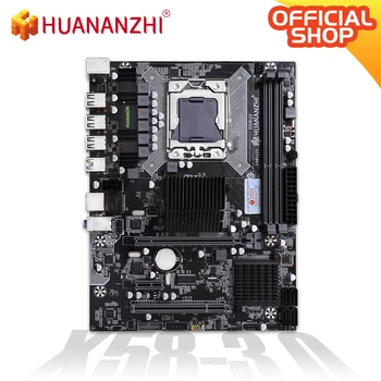 HUANANZHI X58 LGA 1366 X58 motherboard podpira RECC NON-ECC DDR3 in xeon procesor USB3.0 AMD RX Serija X5670 X5575 X5650 X5660