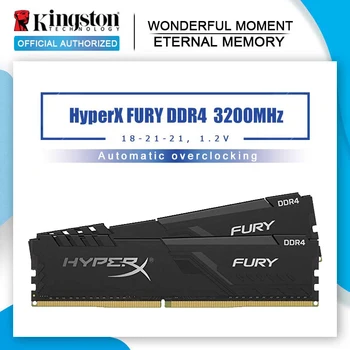 Kingston HyperX Fury Pomnilniški modul ram ddr4, -8 g 16 g 32 g 2666MHz 3200mMHz 3600MHz memoria ram za namizje