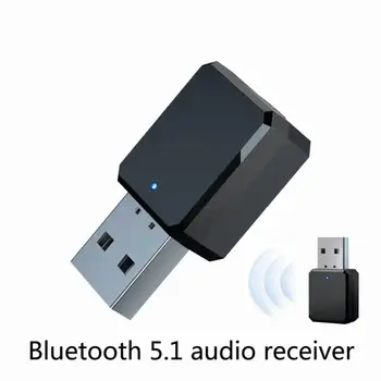 KN318 Bluetooth 5.1 Audio Sprejemnik Dvojni Izhod AUX, USB, Stereo Avto prostoročno Klicanje Vgrajen Mikrofon Mic Brezžični Adapter