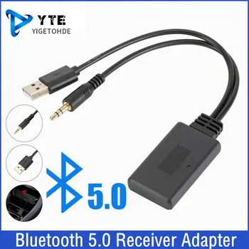 Univerzalni Avto Brezžična tehnologija Bluetooth-združljiv Sprejemnik USB 3.5 Mm Aux Medijev Bluetooth 5.0 Predvajalnik Avdio Kabel Adapter Za BMW