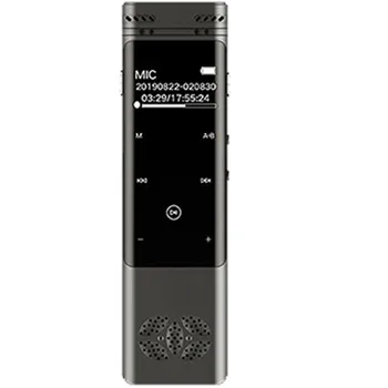 R80 Strokovno 1536Kbps Digital Voice, ki se Aktivira Diktafon Pen Mini Dictaphone FM Radio, MP3 Predvajalnik Zvoka Snemanje