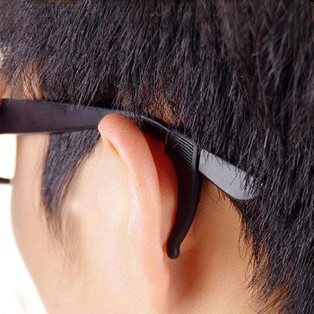 5 Parov Silikonski Anti Slip Uho Kljuke Za Očala Eyeglass Sončna Očala Imetnik Nove Priložnostne Očala Stojala Dodatki, Velikost Nova