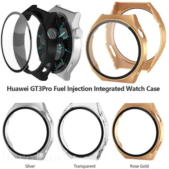 PC Polni Zaščitni ovitek Za Huawei GT 3 Pro 46mm Stekla Screen Protector Primeru Zajema GT3 Pro Trdo Lupino Odbijača + FIilm Dodatki