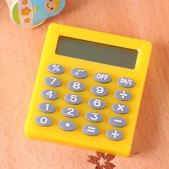 Boutique Tiskovine Kvadratek Kalkulator Osebno Mini Candy Barve, Šolske In Pisarniške Elektronika Ustvarjalne Kalkulator
