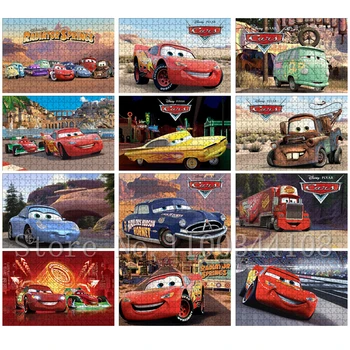 Disney Filmov Avtomobili Jigsaw Uganke Strela Mcqueen Dr Hudson Sally Die Papir Uganke Otrok Za Izobraževanje Igrače Zbrati Igre