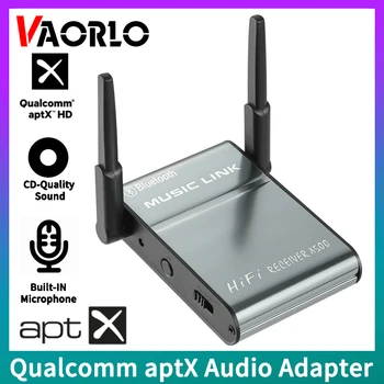 Qualcomm aptX Bluetooth Audio Sprejemnik AUX RCA Stereo CD-Kakovost Zvoka, Hifi Lossless HD Glasbeni Brezžični Adapter Z Anteno/Mic
