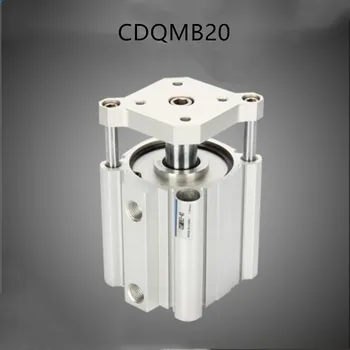 smc tip zračnega cilindra CQMB/CDQMB premerom 20 mm hoda 5/10/15/20/25/30/35/40/45/50mm kompakten palico vodnik pnevmatski cilinder komponente