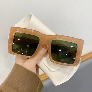 KAMMPT Letnik Oversize Kvadratnih sončna Očala Ženske 2022 Novi Trendi Ženska Modna sončna Očala Luksuzne blagovne Znamke Design Lady Očala