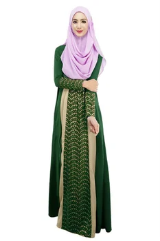 Elegantno Muslimansko Obleko Ženske Čipke Dubaj Abayas za Ženske Caftan Marocain tam kaftan Islam Eid Mubarak Ramadana Haljo Ohlapno Obleko Abaya