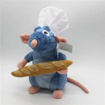 Disney 30 cm Ratatouille Remy Kruh Miško Plišastih Igrač Lutka Nagačene Živali za Otroke Fant Darila