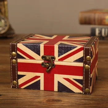 Tovarniško prodajo Evropski stil škatla za shranjevanje namizje kozmetika manjše izdelke sortiranje škatla za shranjevanje usnje bonboniera šatulji