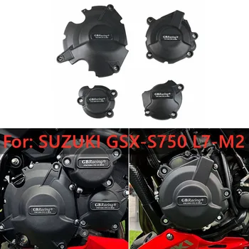 Motorna kolesa pokrov Motorja za Zaščito primeru za primer GB Dirke Za SUZUKI GSX-S750 L7-M2 GSX-S 750 2017-2022