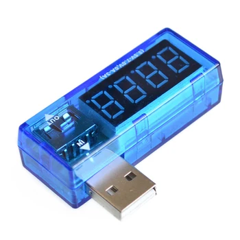 Digitalni USB Mobile Power polnilni tok napetost Tester Meter Mini USB polnilec zdravnik voltmeter ampermeter