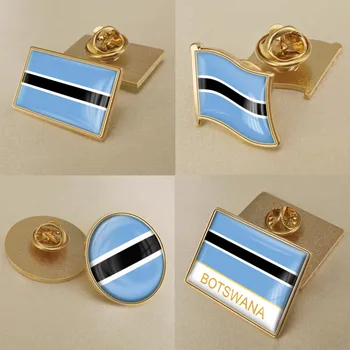 Grb Bocvana Botswanan Zemljevid Zastavo Državni Grb Broška Značke broške