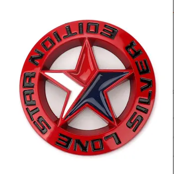 LoneStar značko sprednja maska okrasite nalepke za Jeep Lone Star v Teksasu, emblem EDITION spremenjen pribor telo logotip avto nalepke