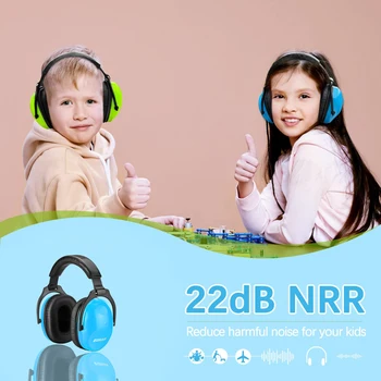 ZOHAN Otroci opreme za Varovanje Sluha, Pasivni Naušniki Varnost Earnmuff Slušalke Zmanjšanje Hrupa DIY Uho Zagovornikov za Avtizem Otrok