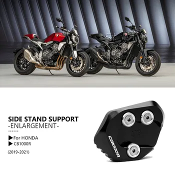 Za HONDA CB1000R CB 1000R CB1000 R 2018 2019 2020 2021 Motocikel CNC Oporo Sidestand Stojalo Razširitev Enlarger Pad