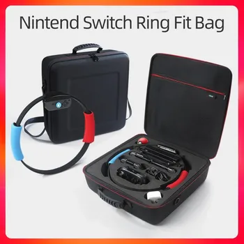Nintendo Stikalo Obroč Fit Vrečko EVA Zaščitna torbica za Nintendo Stikalo Dodatki Obroč Fit kovček Shockproof Primeru Polje