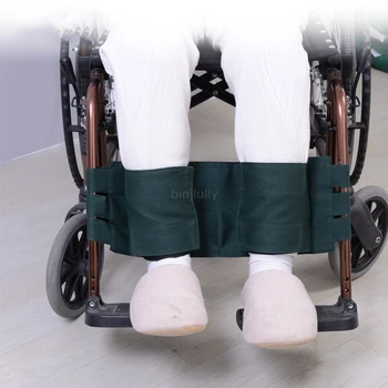 Invalidski Voziček Noge Non-Slip Nastavljiv Noge Zadrževalni Trak Varnostnega Pasu Starejših Bolnikih Voziček Okončin Določen Pas Naramnicami Podporo