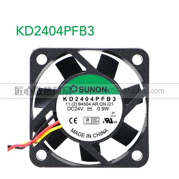 Novi originalni KD2404PFB3 24V ZA 0,9 W 4 CM 4010 3 žice za signal alarma inverter fan