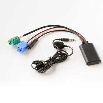 Avto Bluetooth 5.0 Aux Kabel Mikrofon Za Prostoročno Uporabo Mobilnega Telefona Brezplačno Klicanje Adapter Za Renault Megane 2 Updatelist Radio
