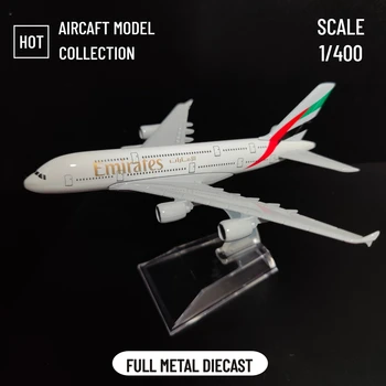 Merilu 1:400 Metal Zrakoplova Replika Emirates Airlines A380 B777 Letalo Diecast Model Letalstva Letalo Zbirateljske Igrače za Fante