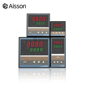 Temperaturni regulator Digitalni prikaz PID REX-C100-C400-C700-C900 Termostat SSR Rele izhod