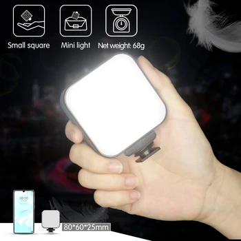ST48N Mini Prenosni Fotografija Fill Light CRI95+ 6000K LED Plošča Video Lučka svetila za Youtube Tik tok