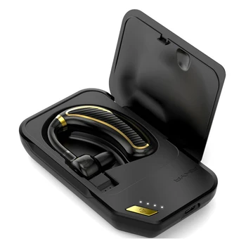 K21 brezžične slušalke Bluetooth Slušalke Ear Kljuke Šport Slušalke za telefon za prostoročno uporabo Slušalke z polnilnik okno za nadzor Glasnosti
