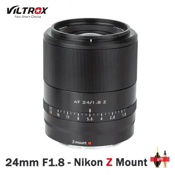 Viltrox 24 mm F1.8 Full Frame Af Objektiv za Nikon Ž Fotoaparat Samodejno Ostrenje Portret Predsednika Objektiv za Nikon Zfc Z50 Z5 Z6 Z6II Z7