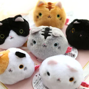 Japonska peluche plišastih igrač risanka Sushi Cat / Kutusita Nyanko mačka cosplay mini srčkan plišastih lutke 6 stilov