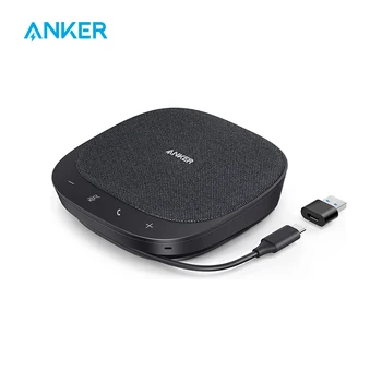 Anker PowerConf S330 USB Zvočnik, Konferenčni Mikrofon za Domačo Pisarno, Smart Glas Opremo, Plug and Play