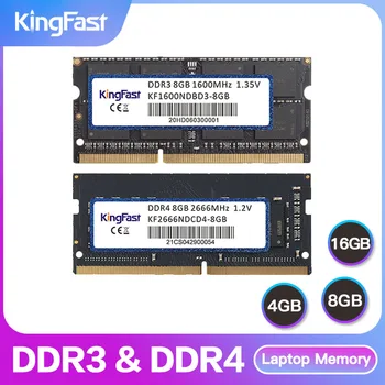 KingFast DDR3 DDR4 4GB 8GB 16GB Prenosni Pomnilnik Ram 1600 2400 2666 3200 DDR3L 204Pin 260Pin Sodimm Pomnilnik za Prenosnik