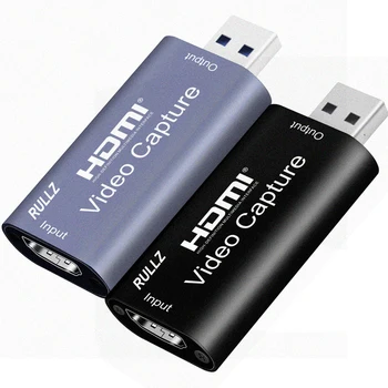 1080P Video Capture Card USB 2.0, HDMI Video Snemanje Polje Igre Grabežljivac za PS4 Kamere Preklop Računalnika PC Živo