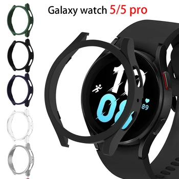 Ohišje za Samsung Galaxy Watch 5 44 mm 40 mm pribor PC Odbijača Zajema Vse Okoli Screen Protector primeru Galaxy watch 5 pro 45mm